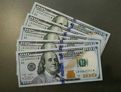 USD $100 Bills